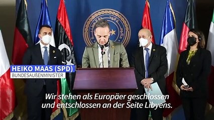 Maas zu Überraschungsbesuch in Libyen