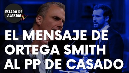 El mensaje de Javier Ortega Smith al PP de Pablo Casado: “No perdemos ni un minuto”