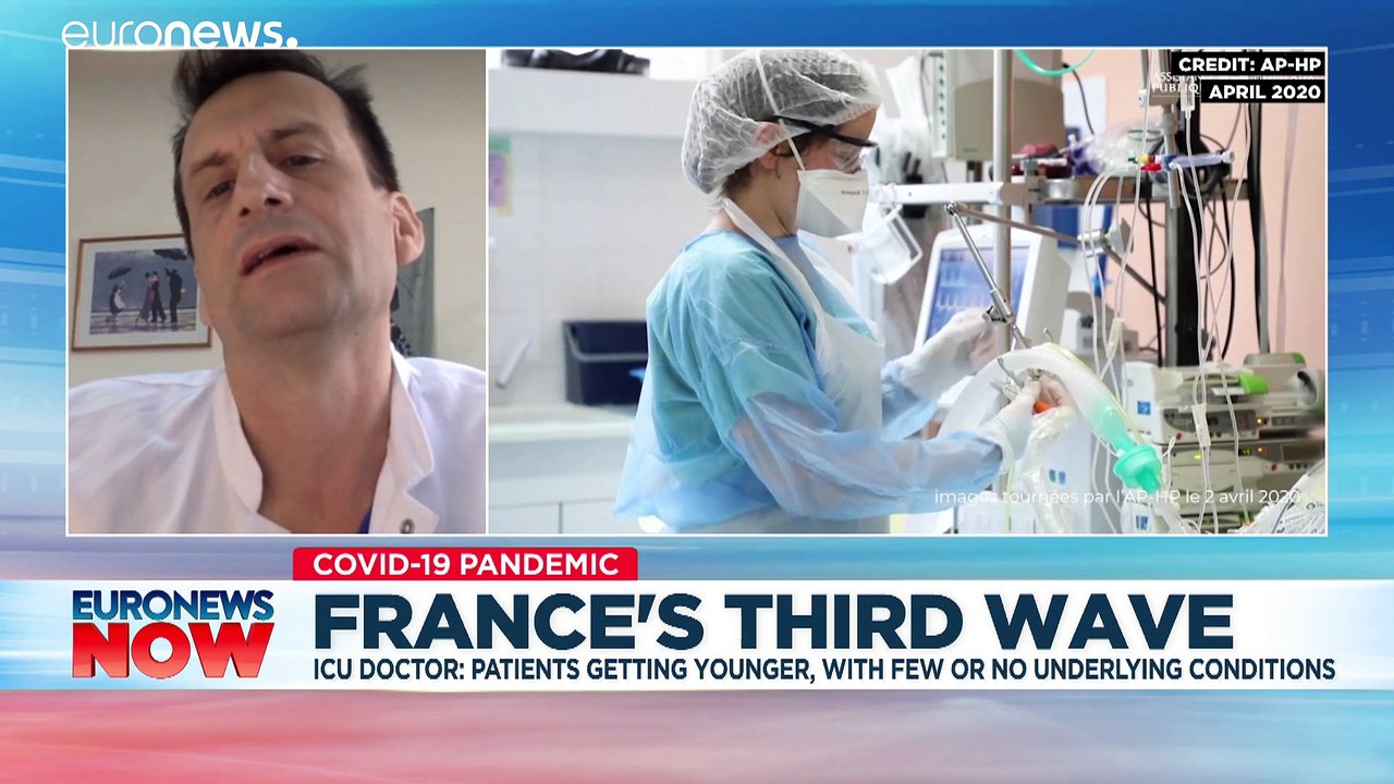 COVID-19 now killing younger people, French doctor tells Euronews