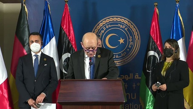 Глав МИД ФРГ, Италии и Франции выразили поддержку новым ливийским властям