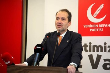 Yeniden Refah Partisi Genel Başkanı Erbakan: "Bu sinsi, karanlık, art niyetli sözleşmeden çıkılması son derece hayırlı bir gelişmedir"