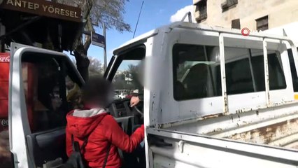 Karısı ile tartıştı, kadınlar tepki gösterdi