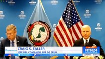 Comando Sur de EE. UU. dice que grupos irregulares que operan en Venezuela son una amenaza