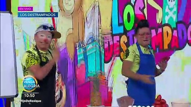 ¿Quiénes no van por su despensa? ¡Así se echaron de cabeza con Los Destrampados! | Venga La Alegría