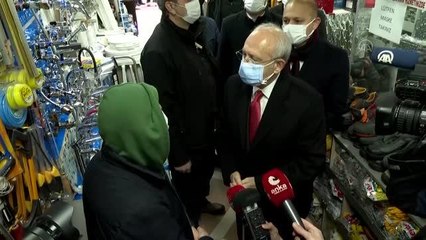 KIRIKKALE - Kılıçdaroğlu, emekliler ve kahvehaneci esnafını dinledi