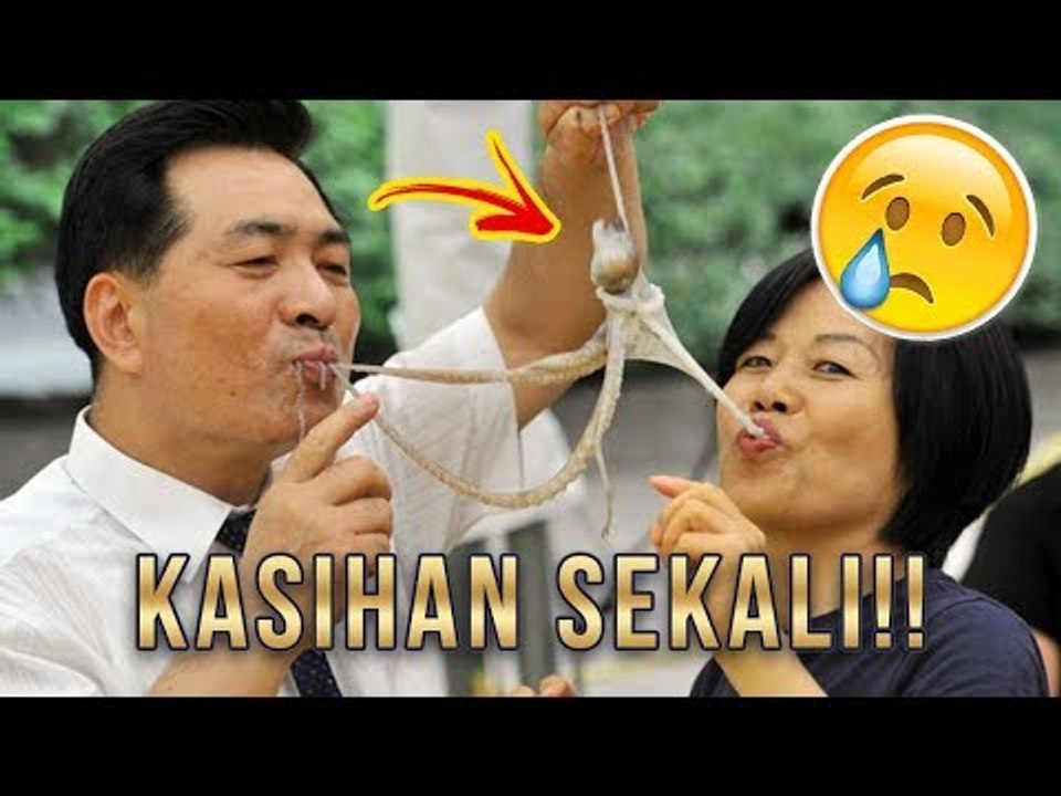 KEJAM BANGET! INI YANG DIRASAKAN GURITA SAAT DIMAKAN HIDUP-HIDUP!