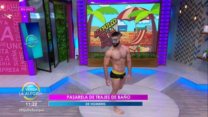 ¡Checa la última tendencia en trajes de baño para hombres!  | Venga La Alegría