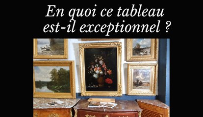 Vente aux enchères d'un tableau inédit de Maria Van Oosterwyck