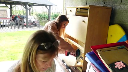 Je relook mon atelier en lounge avec de la récup !