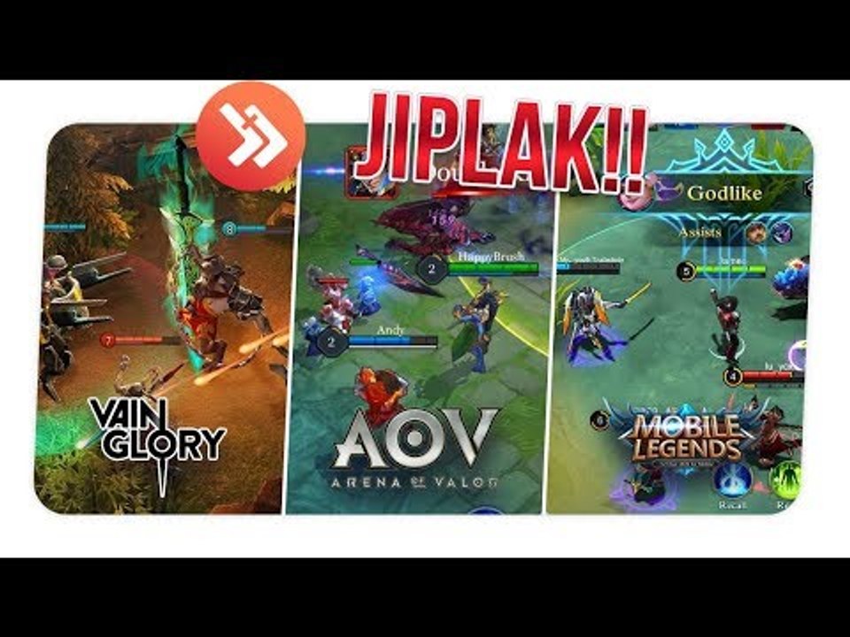 MOBA JIPLAK SEMUA!!! 5 JENIS SKILL YANG PASTI A...