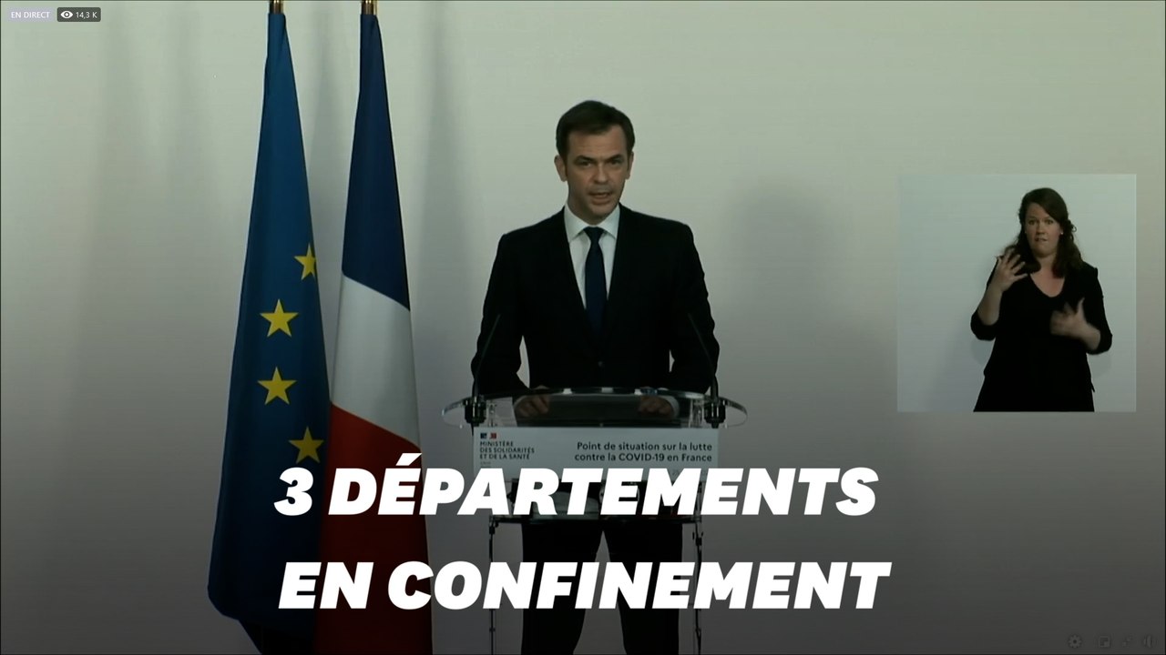 L'intégralité de la conférence de presse Covid d'Olivier Véran du 25 mars 2021