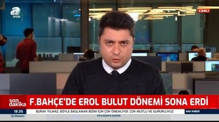 A Spor Fenerbahçe muhabirinin canlı yayında zor anları