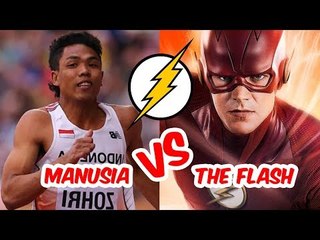 Video herunterladen: 5 Manusia Tercepat yang Pernah Hidup di Bumi, NGALAHIN THE FLASH LHO!