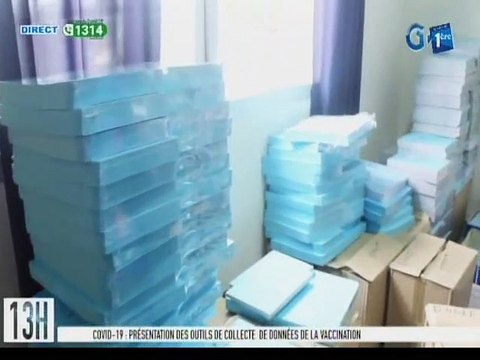 RTG/ Présentation des outils de collecte de données de la vaccination avant la campagne du comité national de vaccination du Copil-Coronavirus