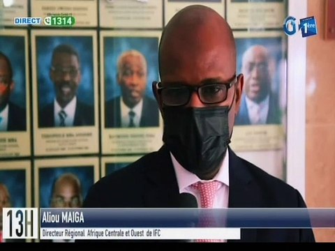 RTG/ Audience du ministre de l’agriculture avec le directeur de la société financière internationale