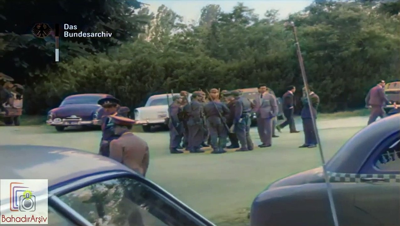Old Ankara clip from 1960 coup days (Colorized) / 1960 Darbe döneminden eski Ankara görüntüleri (Renkli)