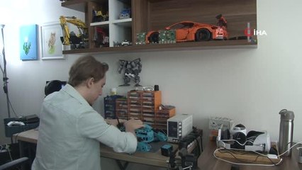 Lise öğrencisi 6 ayda geliştirdiği "robot köpek" ile başarıya koşuyor
