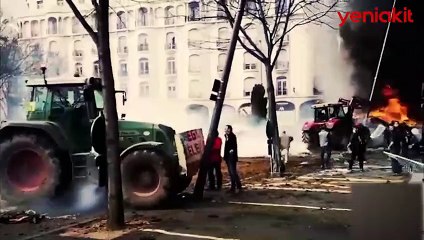 Fransa'da olaysız gün yok! Macron'un ülkesi karışık