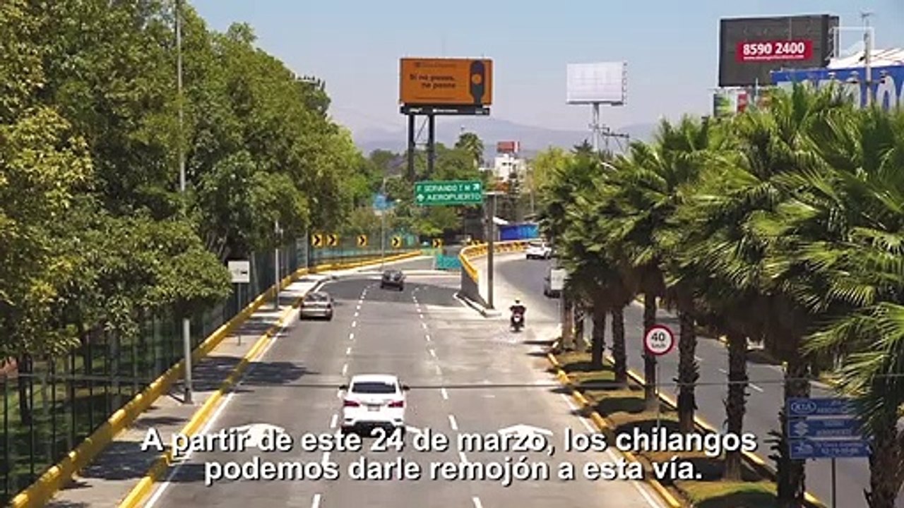 Así luce el Circuito Interior tras la renovación  | CHILANGO