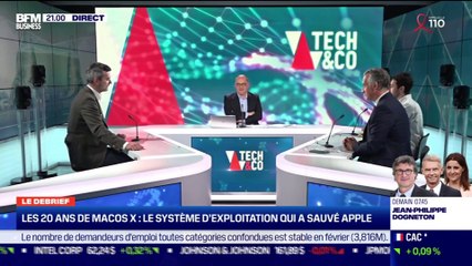 Les 20 ans de Mac OS X, l'annonce d'Intel,,... Le débrief de l'actu tech du jeudi - 25/03