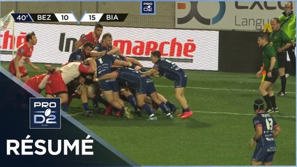 PRO D2 - Résumé AS Béziers Hérault-Biarritz Olympique: 41-15 - J24 - Saison 2020/2021