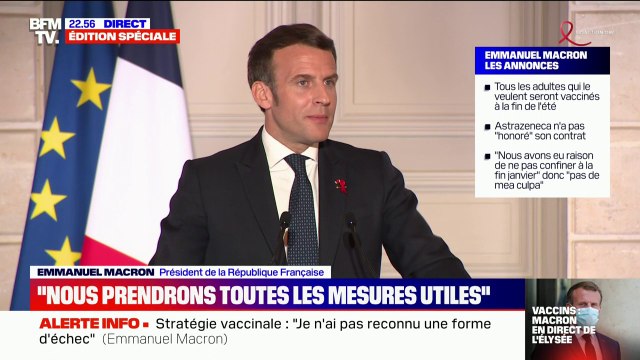 Emmanuel Macron: Les semaines qui viennent seront difficiles, il faut être très lucide