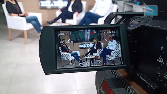 Entrevista a Patricia Bullrich (Pta. del PRO) y Julio Garro (Intendente de La Plata) en la redacción de El Dia