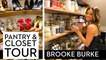 Brooke Burke Gives Us A Tour Of Her Pantry, Fridge and Closet