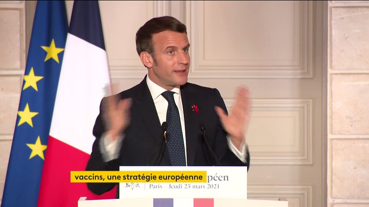 "Nous avons eu raison de ne pas reconfiner la France à la fin du mois de janvier", estime Emmanuel Macron