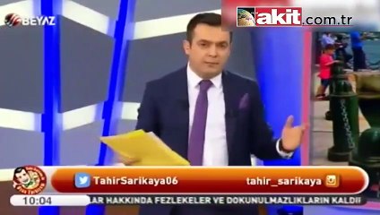 Tanju Çolak sunucuyu canlı yayında fena bozdu