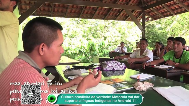 Cultura brasileira de verdade- Motorola vai dar suporte a línguas indígenas no Android 11
