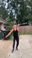 Woman Performs Amazing Baton Tricks While Juggling Them