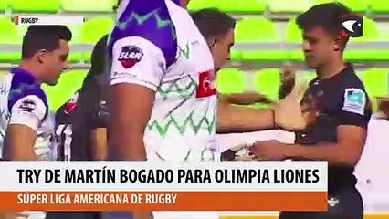 Try de Martín Bogado para Olimpia Liones