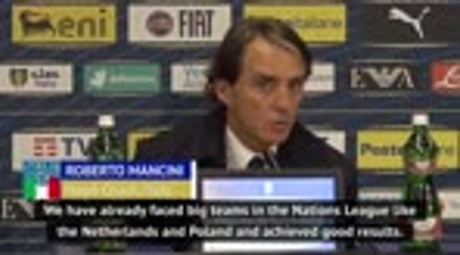 Mancini confident of Italy quality at Euros