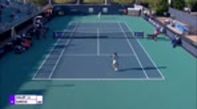 Halep fights back to beat Garcia in Miami