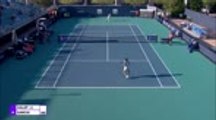 Halep fights back to beat Garcia in Miami