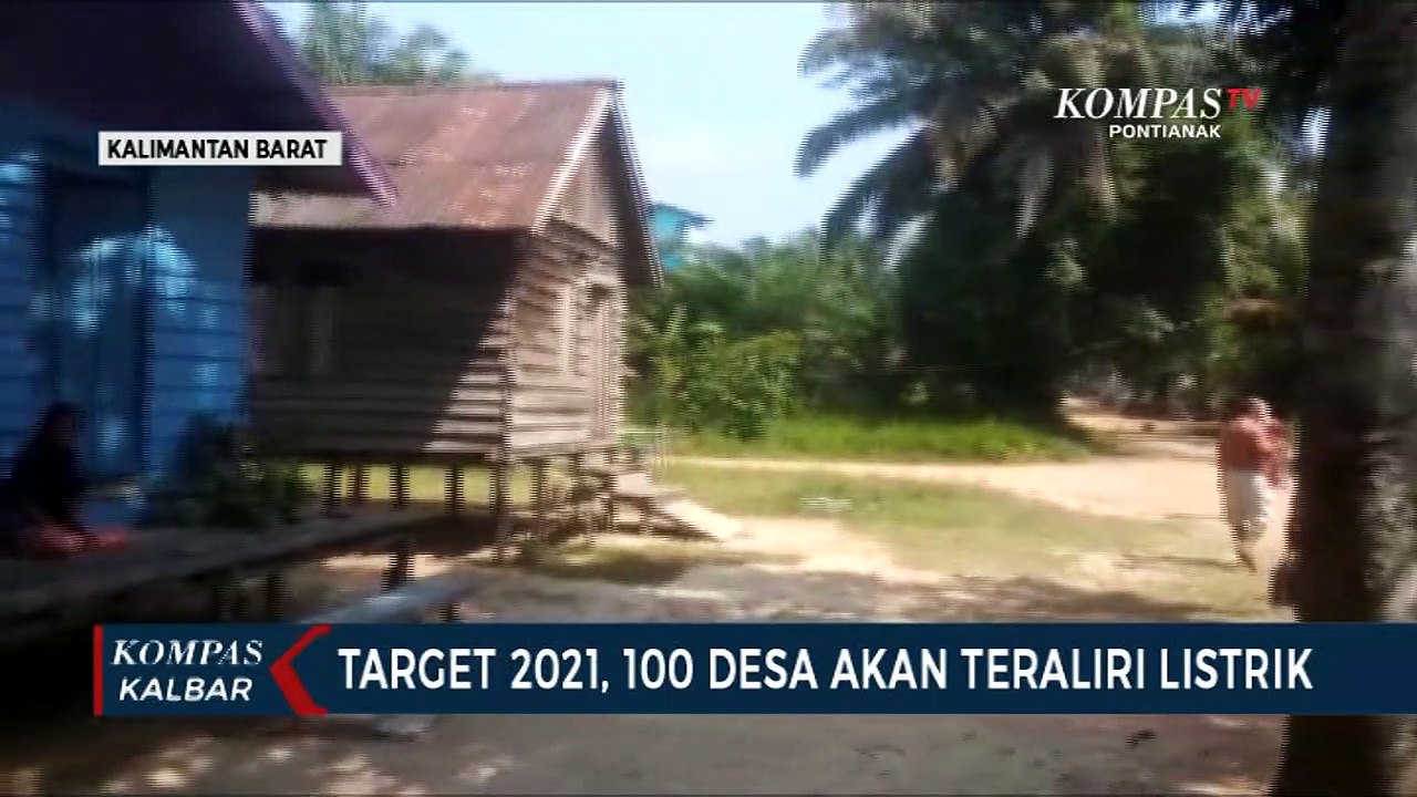 Pemprov Kalbar Targetkan di 2021 100 Desa Bisa Dialiri Listrik