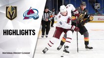 Golden Knights @ Avalanche 3/24/21 | NHL Highlights