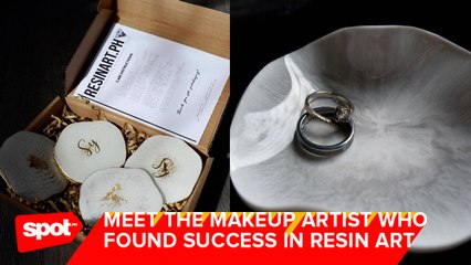 Meet the Makeup Artist Who Found Success in Resin Art