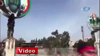 ÖSO askerleri Öcalan posteri görürse...