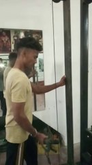 Biceps Workout At Heavy Weight Gym #Shorts​ Video || Aiyan Singh ||