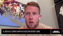 Tight End Josh Hill Shares Family Happy He Plays For Detroit Lions