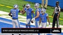 Detroit Lions Defeated by Minnesota Vikings, 37-35