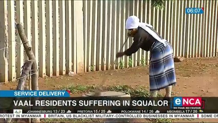 Vaal residents suffering in squalor