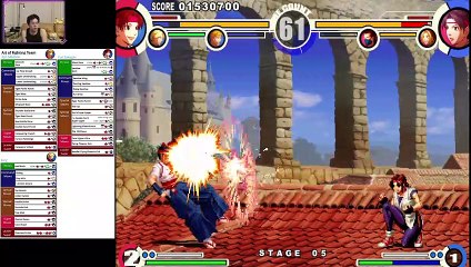 (PS2) King of Fighter XI - 04 - Art of Fighting Team - Lv 7... I have a plan