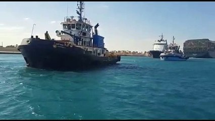 Suezkanal ist frei gelegt: Schiffsverkehr wird wieder aufgenommen