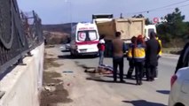 - Arnavutköy'de freni boşalan kamyondan atlayan şoför, feci şekilde hayatını kaybetti