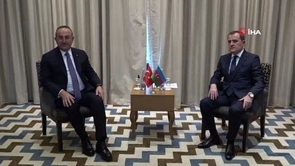 - Bakan Çavuşoğlu, Azerbaycanlı mevkidaşı Bayramov ile görüştü