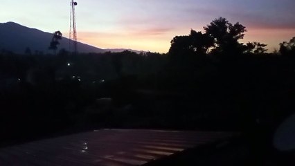 Night view from our rooftop  (8x playback speed)