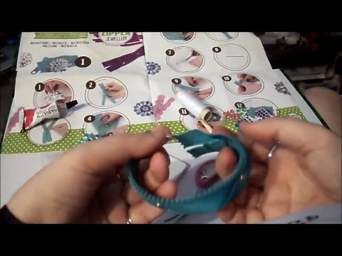 Bracelets avec des fermetures éclairs